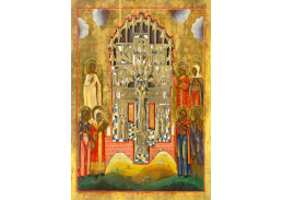 D-8714 Ruský ikonopisec - Ikona se svatými postavami
