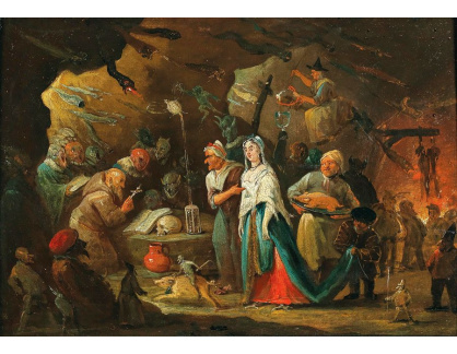 D-8771 Egbert van Heemskerck - Pokušení svatého Antonína
