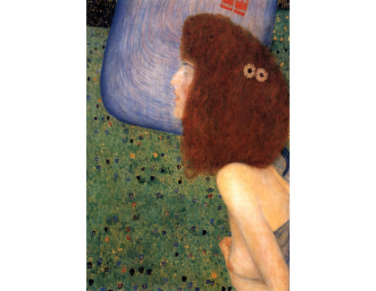 D-9097 Gustav Klimt - Dívka s modrým závojem
