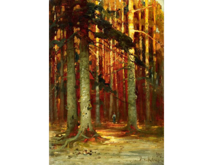D-9152 Julius Sergius Klever - Podzimní les