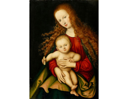 D-9161 Lucas Cranach - Madonna s dítětem