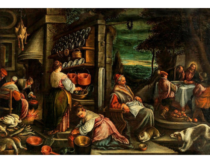 D-9467 Jacopo Bassano - Večeře v Emauzích