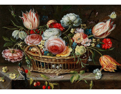 D-9491 Jan van Kessel - Koš s květinami