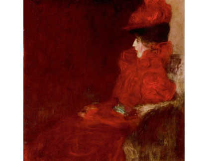 D-9795 Gustav Klimt - Žena v křesle