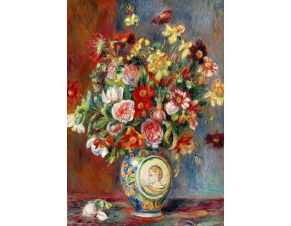 D-9967 Pierre-Auguste Renoir - Váza s květinami