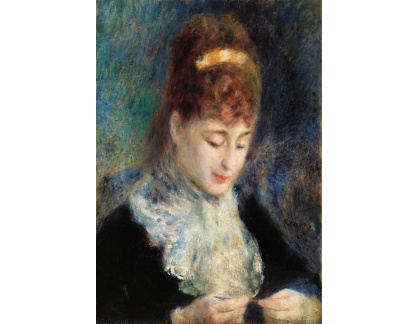 D-9969 Pierre-Auguste Renoir - Žena při háčkování