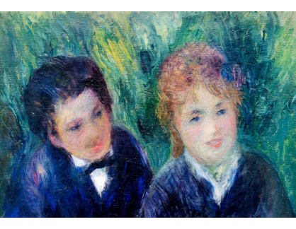D-9979 Pierre-Auguste Renoir - Portrét mladého muže a mladé dívky
