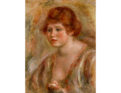 D-9995 Pierre-Auguste Renoir - Mladá žena s růží