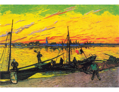 A-19 Vincent van Gogh - Uhelné čluny