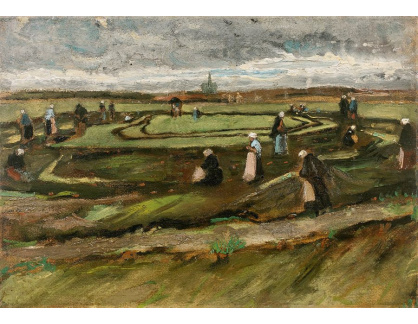 A-23 Vincent van Gogh - Ženy opravující sítě v dunách