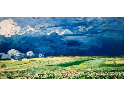 A-62 Vincent van Gogh - Pšeničné pole pod zamračenou oblohou