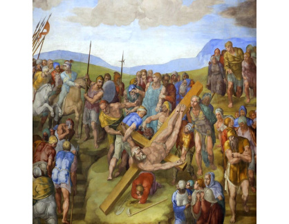 A-78 Michelangelo Buonarroti - Ukřižování svatého Petra
