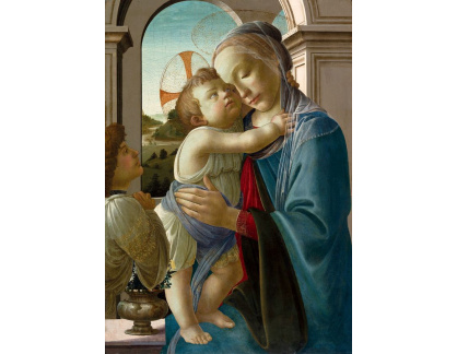 A-83 Sandro Botticelli - Madonna s dítětem a andělem