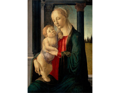 A-88 Sandro Botticelli - Madonna s dítětem