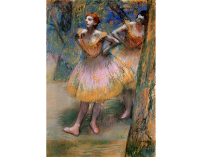 A-161 Edgar Degas - Dvě tanečnice