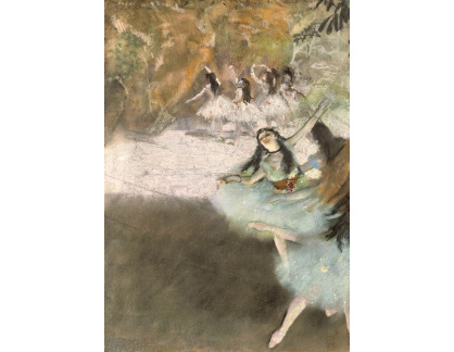 A-166 Edgar Degas - Na pódiu